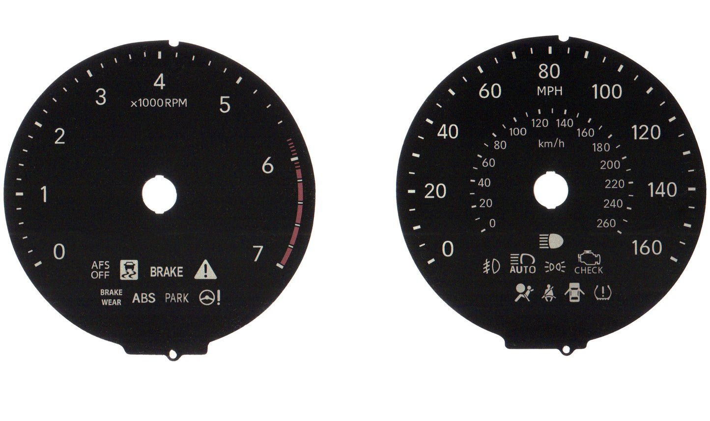Lexus IS US Version Speedo & Tach (2017-23) 4097-701