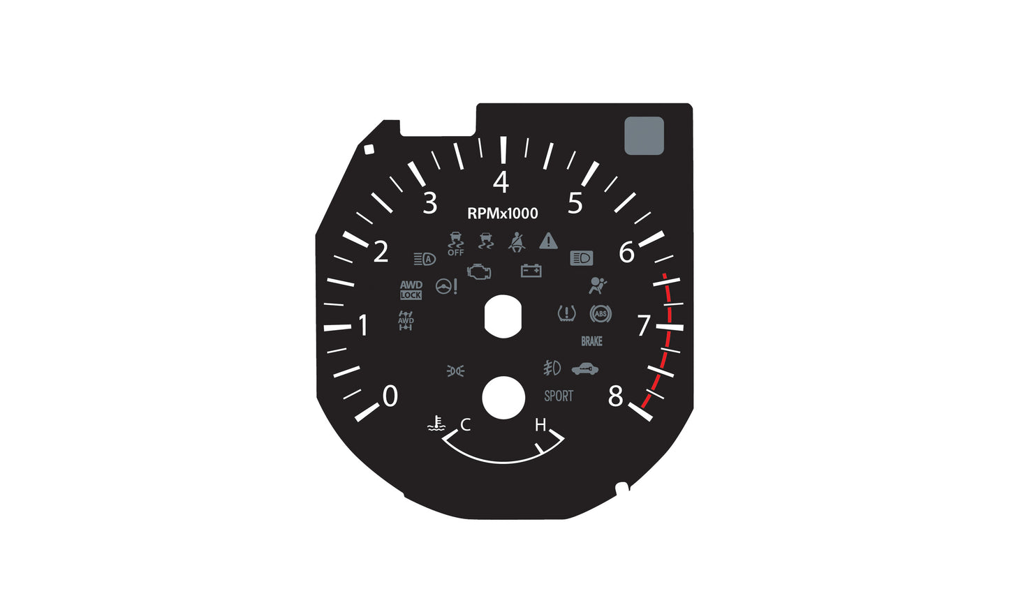 Nissan Rogue (2014-18) Tach  4038-102-B