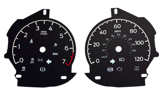 Ford F-150 (2021) Speedo & Tach 7 RPM 4133-701